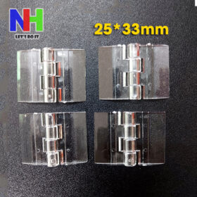 Bản lề nhựa mica 25x33mm