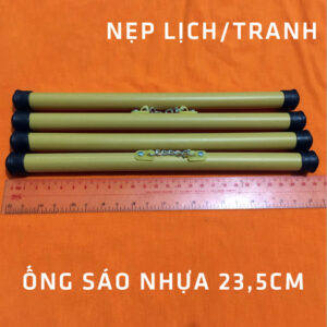 Ống sáo nhựa 23cm làm lịch treo tường[Bán 10 bộ]