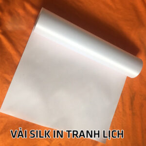 Vải silk in hình giá rẻ - khổ A3 - siêu bền màu