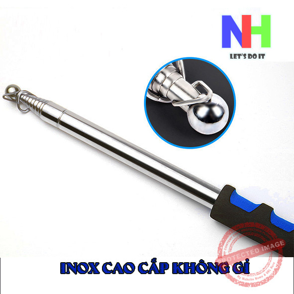 Cán cờ cầm tay dẫn đoàn du lịch, cán cờ inox đủ size - Vattungochan.com