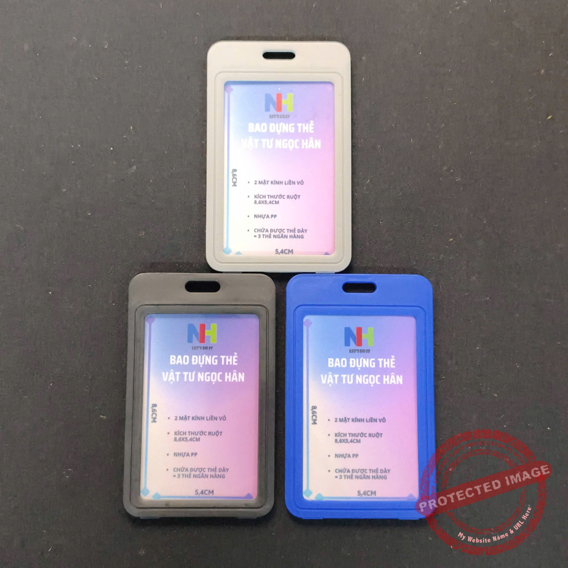 Bọc thẻ nhựa Bọc thẻ nhựa