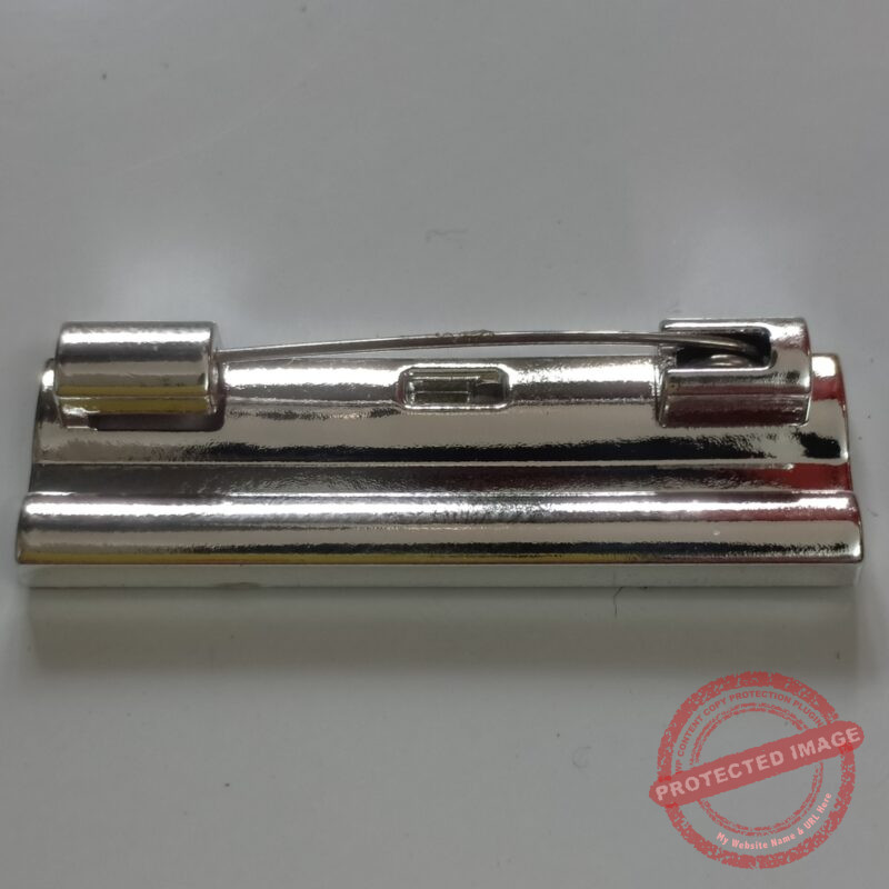 Ghim cài nhựa 4x1.2cm màu bạc giá tốt