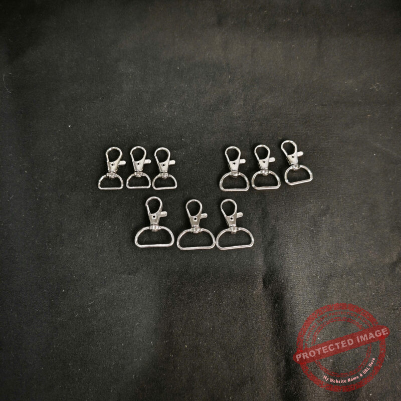 Móc càng cua màu bạc